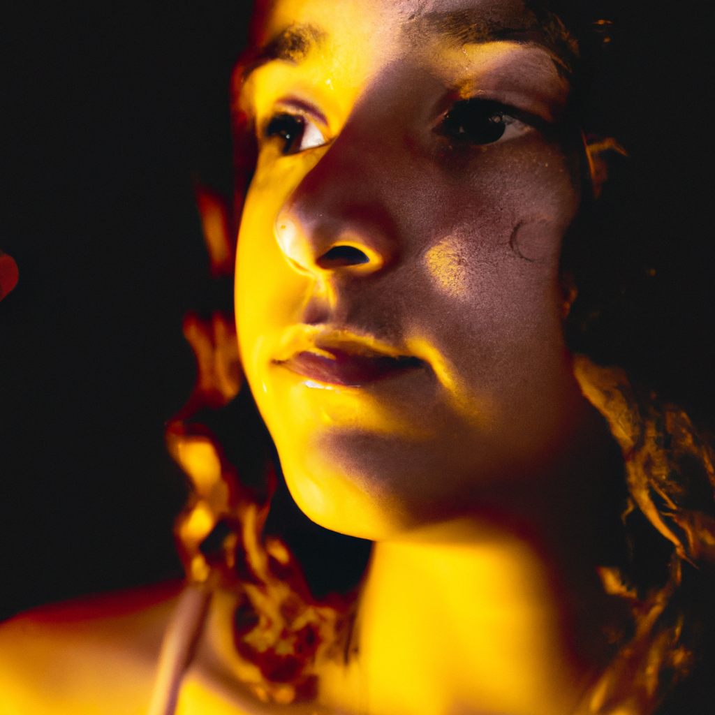 Retrato editorial con luz suave de instructor de creatividad digital, expresión de confianza